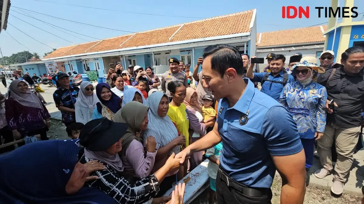 AHY Tinjau Kampung Nelayan Tanjung Anom: Bisa Jadi Percontohan Nasional