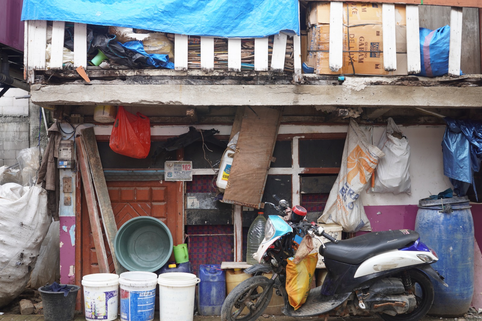 Kunjungan Lapangan Rumah Apung dan Rumah Panggung Muara Angke Jakarta Utara - Foto