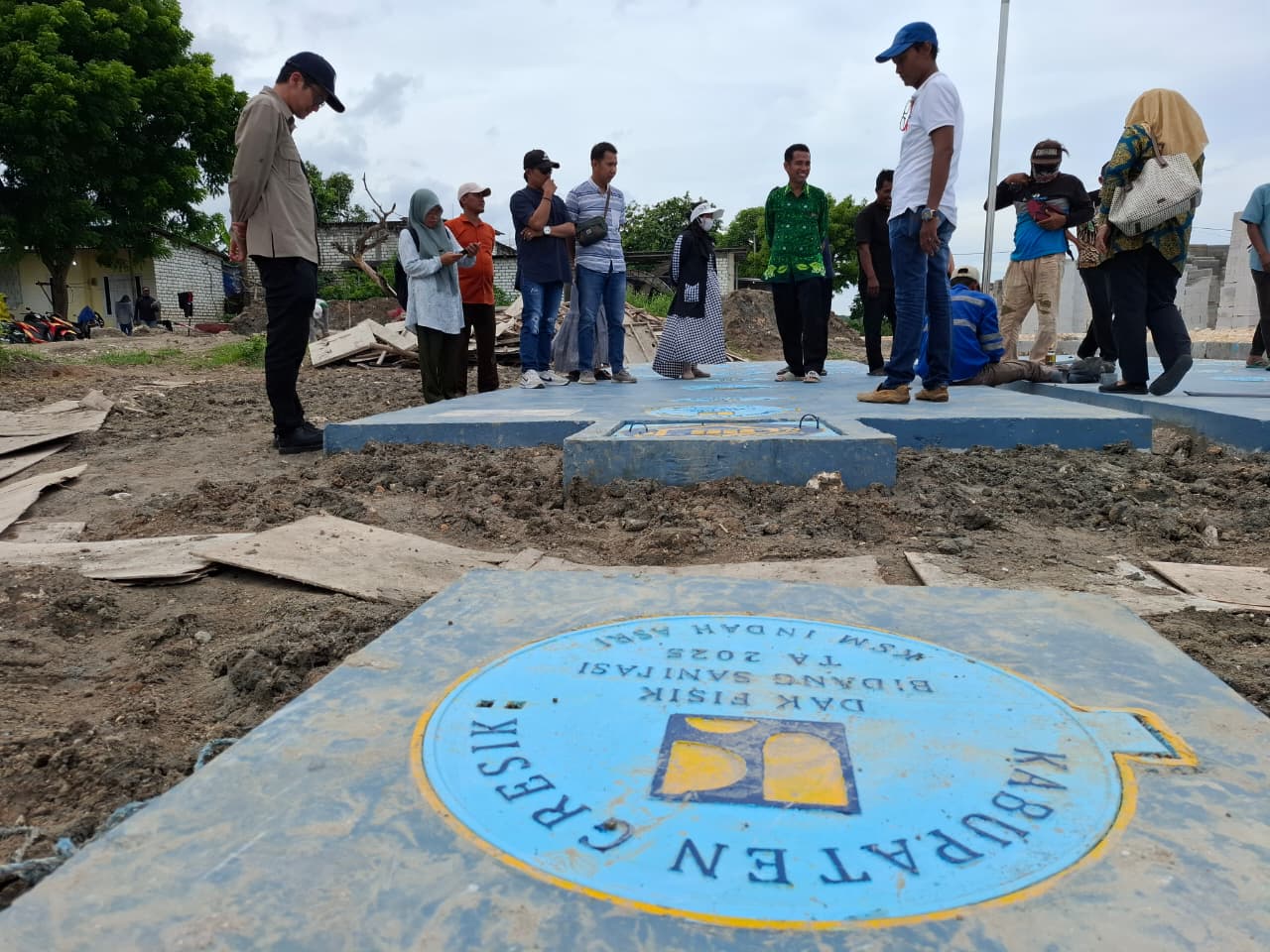 Kunjungan Kerja Monitoring dan Evaluasi Penataan Kawasan Kumuh melalui DAK PPKT TA 2025 di Kabupaten Gresik - Foto